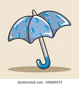 Umbrella theme elements vector,eps