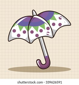 Umbrella theme elements vector,eps