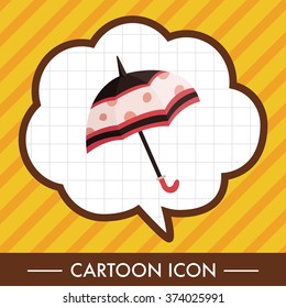 Umbrella theme elements vector,eps