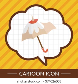 Umbrella theme elements vector,eps