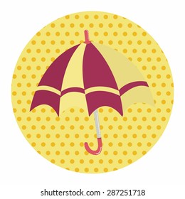 Umbrella theme elemets vector,eps