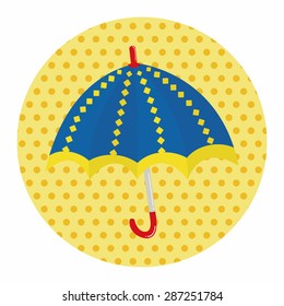 Umbrella theme elemets vector,eps