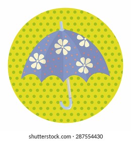 Umbrella theme elemets vector,eps