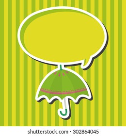 Umbrella theme elemets vector,eps