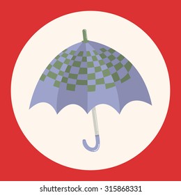 Umbrella theme elemets vector,eps