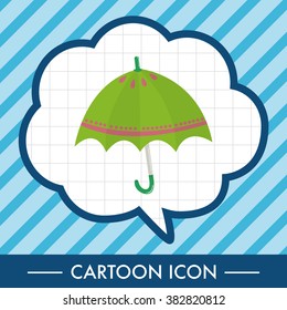 Umbrella theme elemets vector,eps
