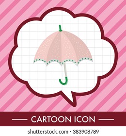 Umbrella theme elemets vector,eps