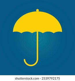 Umbrella trendy artwork pretty abstract vector illustration colorful practical design.eps