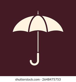 Umbrella trendy vector art design fetching amazing colorful useful illustration.eps