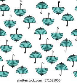 umbrella turquoise