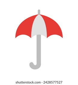 Umbrella Vector Flat Icon Design
