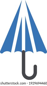 Schirm-Vektorsymbol