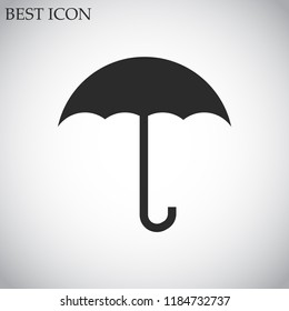 umbrella vector icon 10 eps