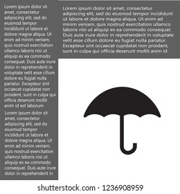 umbrella vector icon 10 eps
