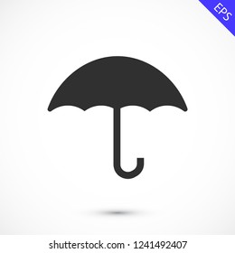 umbrella vector icon 10 eps