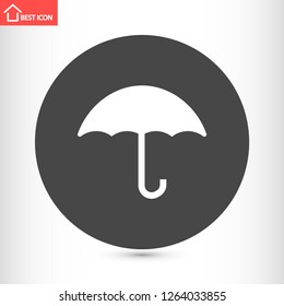 umbrella vector icon 10 eps