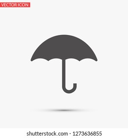 umbrella vector icon 10 eps