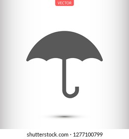 umbrella vector icon 10 eps