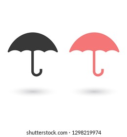 umbrella vector icon 10 eps