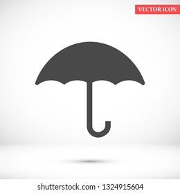 umbrella vector icon 10 eps