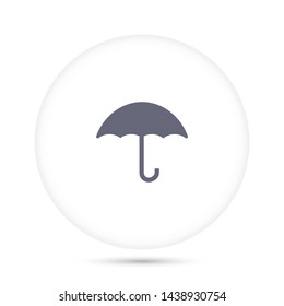 umbrella vector icon 10 eps , Lorem ipsum Flat design