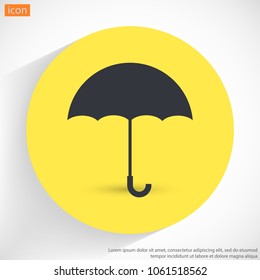 Umbrella vector icon 