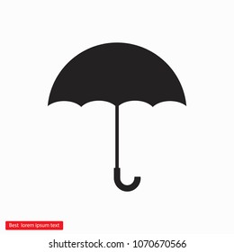 Umbrella vector icon 