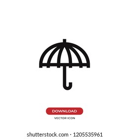 Umbrella vector icon