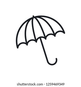 umbrella vector icon