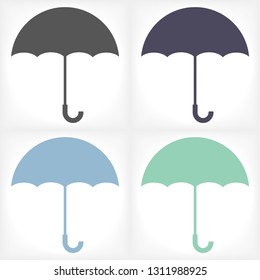 Umbrella vector icon 
