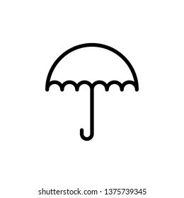 Umbrella vector icon