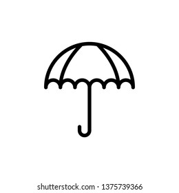 Umbrella vector icon