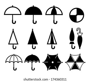 umbrella vector icon