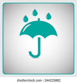 Umbrella vector icon