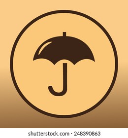 Umbrella vector icon