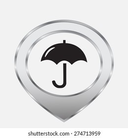 Umbrella vector icon 