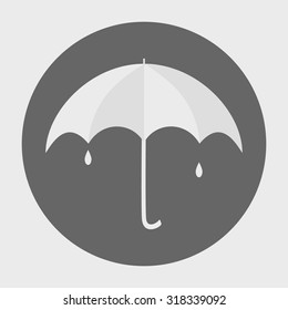 Umbrella. Vector icon