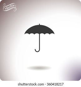 Umbrella vector icon.