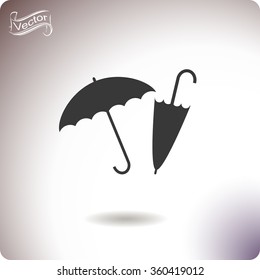 Umbrella vector icon.