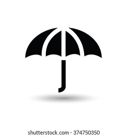 umbrella vector icon