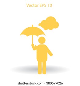 umbrella vector icon