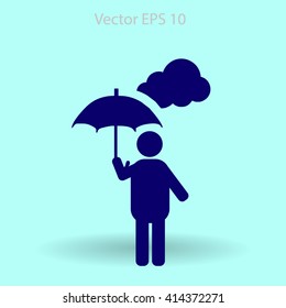 umbrella vector icon