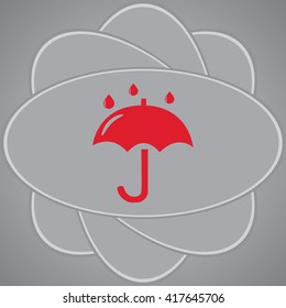Umbrella vector icon