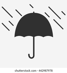 Umbrella - Vector icon