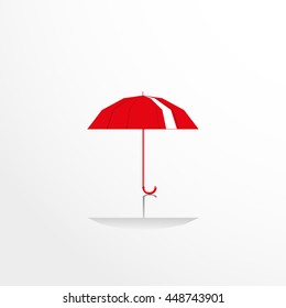 Umbrella. Vector icon.