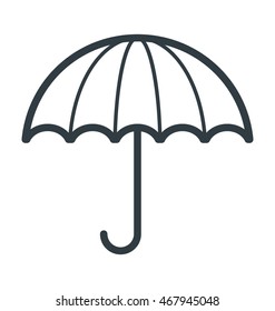 Umbrella Vector Icon