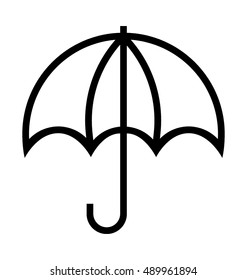 Umbrella Vector Icon