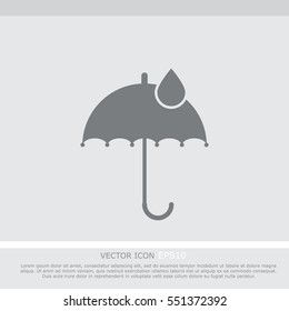Umbrella vector icon