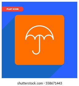 umbrella vector icon