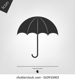 Umbrella vector icon